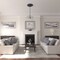 Ekena Millwork Palmetto Ceiling Medallion (Canopies up to 3 5/8"), 23 5/8"OD x 3 5/8"ID x 1 5/8"P, Midnight Dream CM23PMMDF - alternate 3